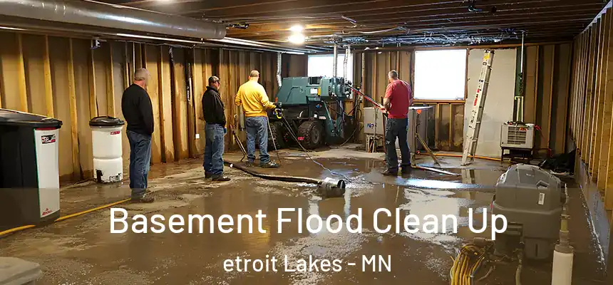 Basement Flood Clean Up etroit Lakes - MN