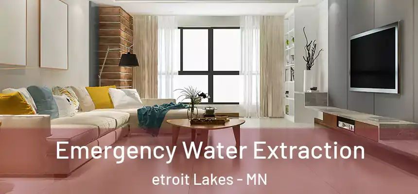  Emergency Water Extraction etroit Lakes - MN