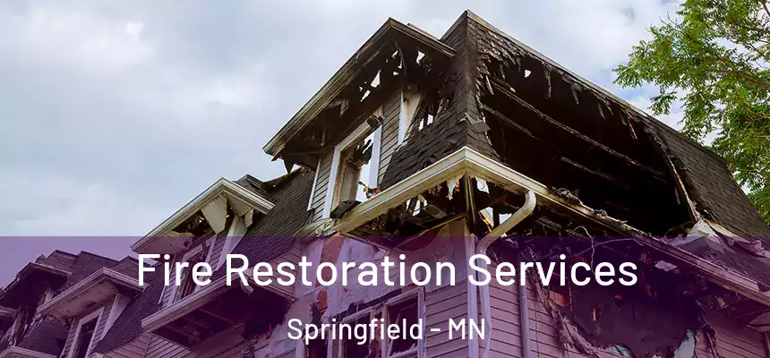  Fire Restoration Services Springfield - MN
